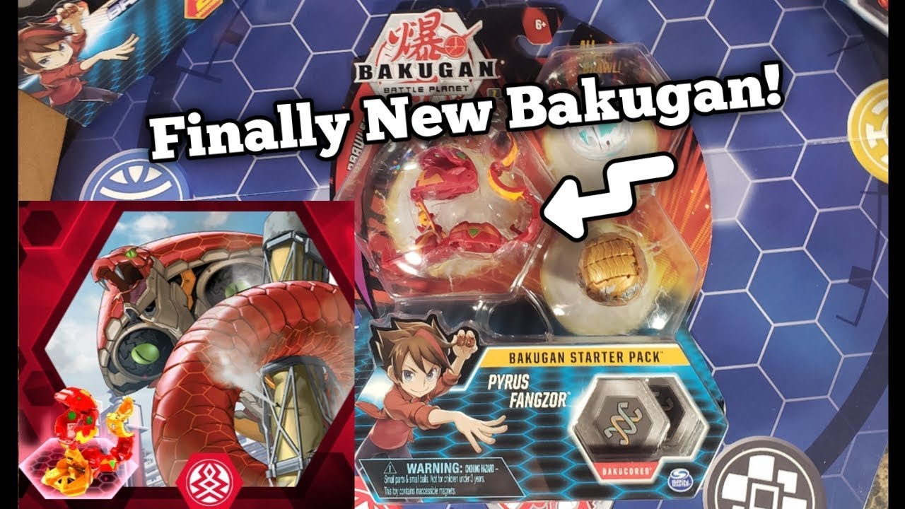 Bakugan Battle Planet Pyrus Fangzor Ultra Unboxing