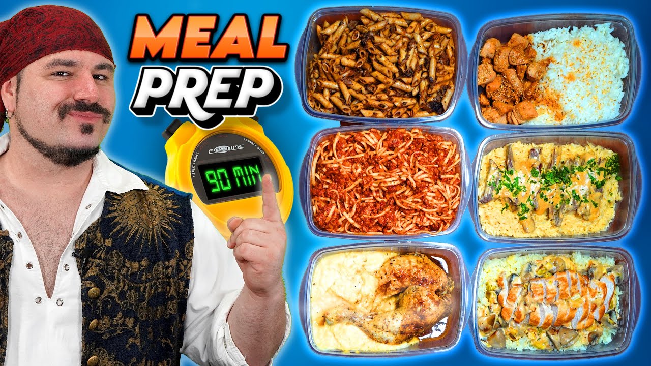 COCINA 90 MINUTOS PARA TODA LA SEMANA sin ser FITNESS 🥩