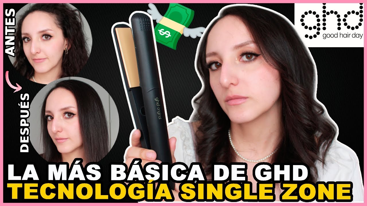 PLANCHA GHD ORIGINAL STYLER | PRUEBA EN CABELLO RIZADO A 185ºC Lau Kudo