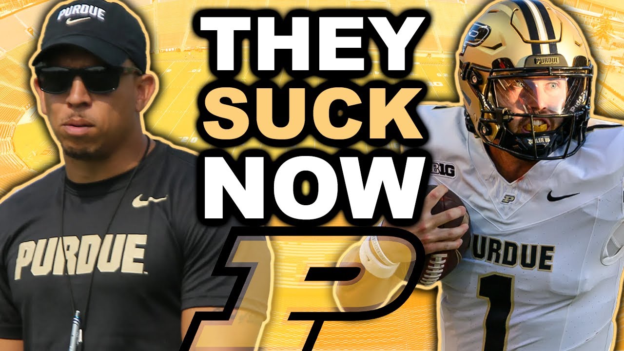 The SAD DOWNFALL of Purdue Football (Irrelevant Again)