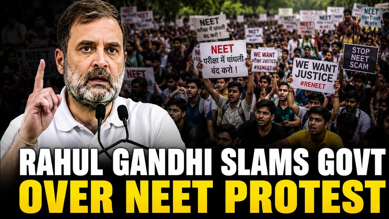 CJP Protest LIVE | Politics Over NEET Paper Leak | Centre Vs Opposition Showdown LIVE