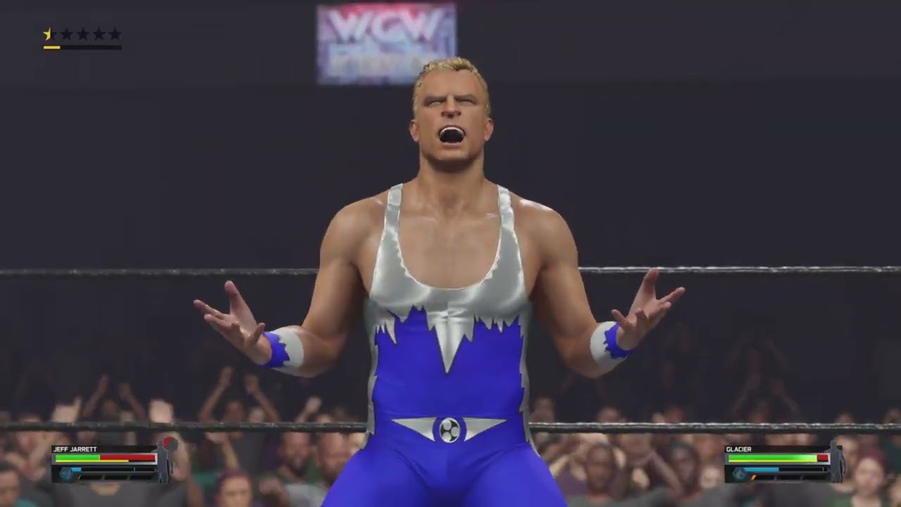 WWE 2K25 Jeff Jarrett 🆚 Glacier