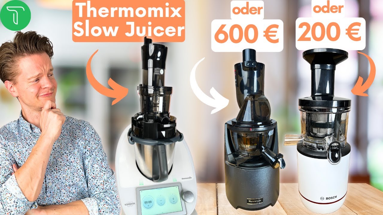 😍🤓 Der SaftPro für den Thermomix im Vergleich mit 