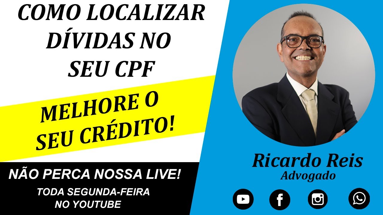 COMO LOCALIZAR TODAS AS D&Iacute;VIDAS DE UM CPF