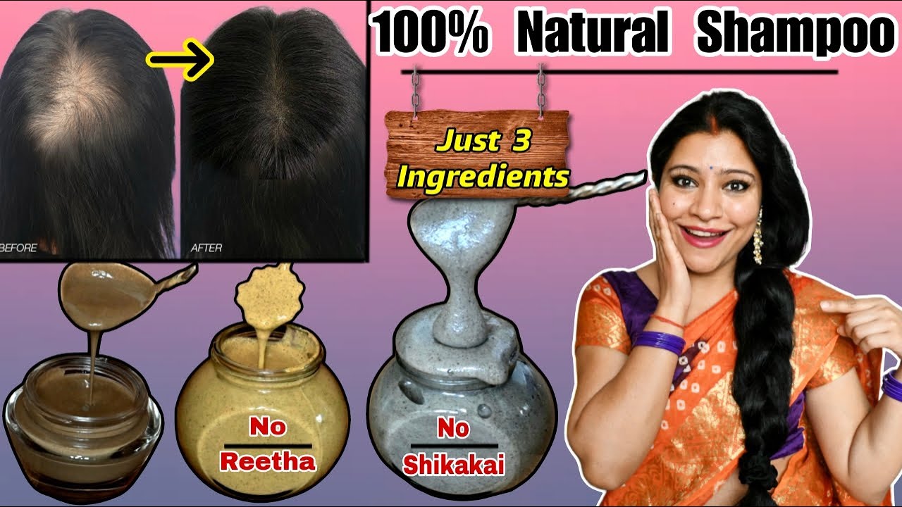 No Reetha No Shikakai No Amla Use These Natural Shampoos To Regrow Lost Hair And To Make Hair Black