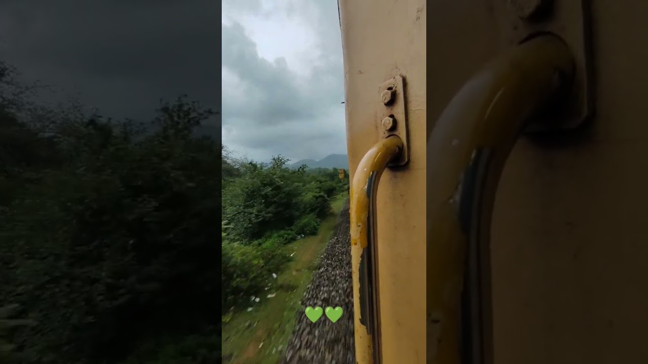 Train in Tunnel near honnavar|SHARAVTI river|bridge|train with speed tunnel crossing |