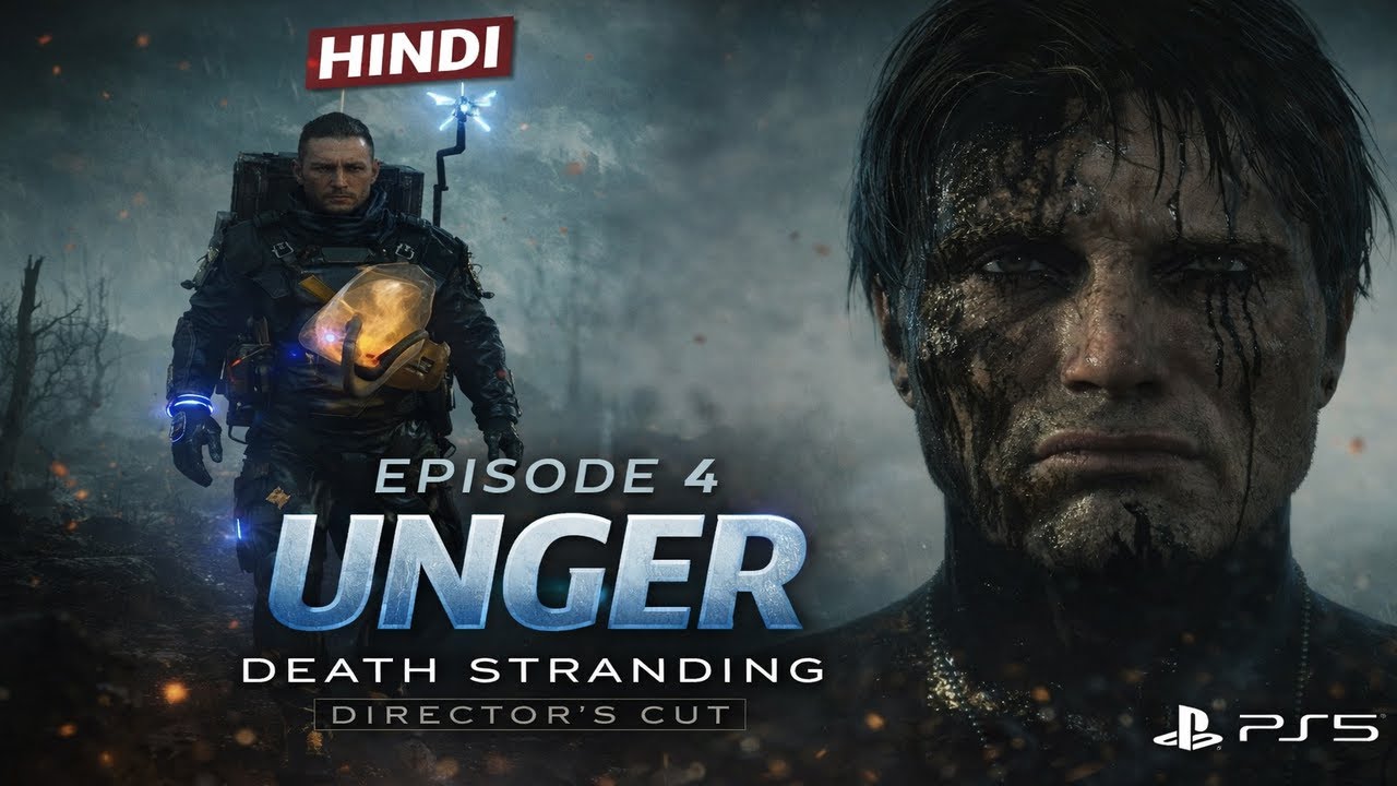 UNGER Appears 😨 | Death Stranding Episode 4 | Hindi Gameplay | PS5