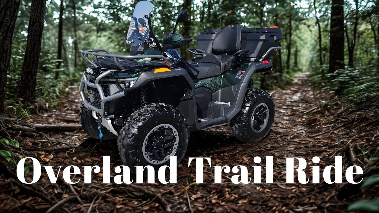 CF Moto Trail Ride, Strange Things Found In The Woods!