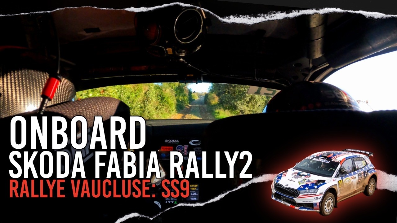 RAW Onboard : Rallye Terre de Vaucluse : SS9 