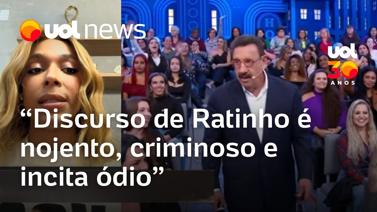 Erika Hilton: Discurso de Ratinho não fere só a mim, mas coloca toda uma população em risco