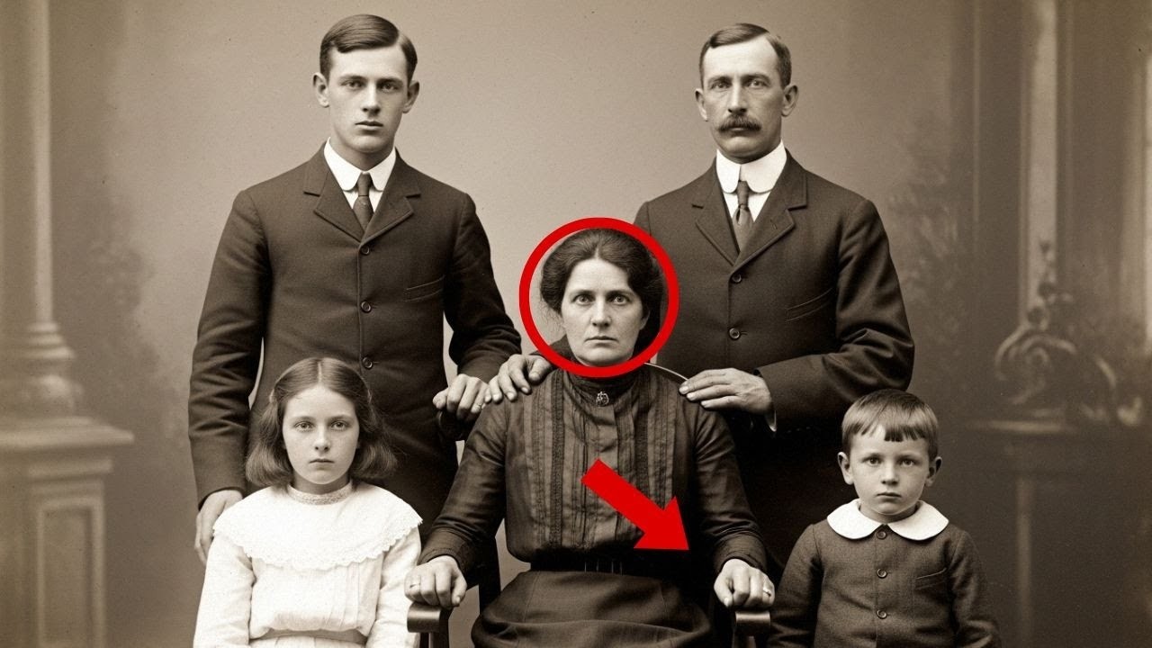 This 1910 Family Photo Appears Harmless — Until the Mother's Eyes Change Everything