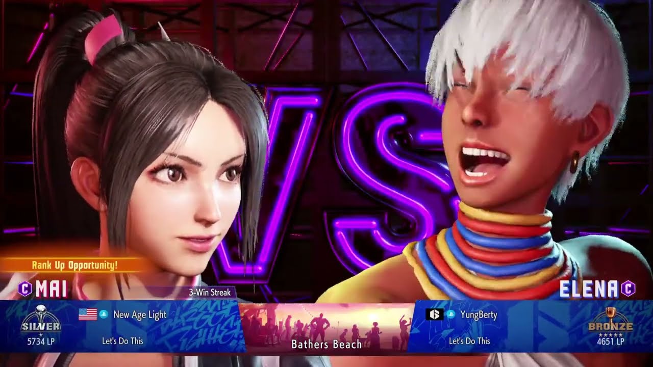 SF6 Noob tries Elena