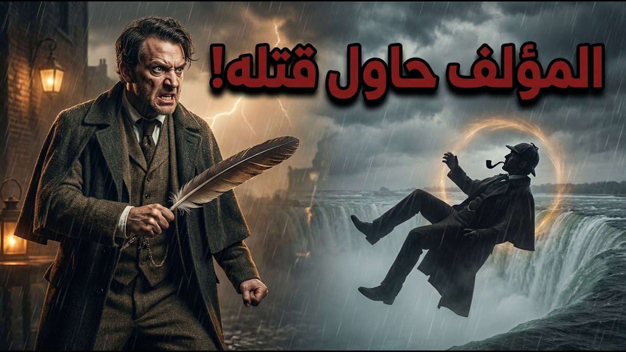 آرثر كونان دويل ضد شارلوك هولمز: الصراع الذي كاد ينهي الأسطورة للأبد