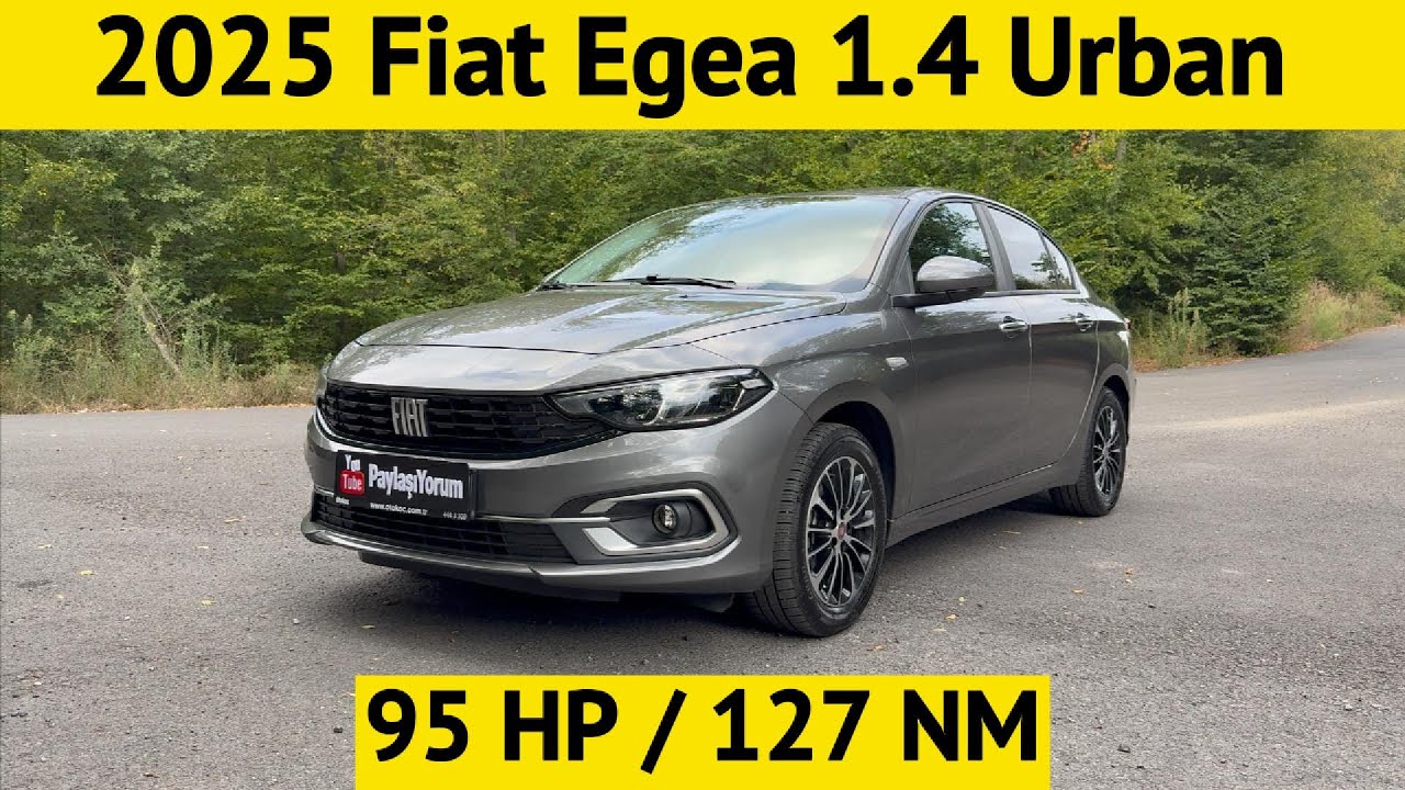 2025 Fiat Egea Urban 1.4 Test Sürüşü ve Detaylı İnceleme | PaylaşıYorum
