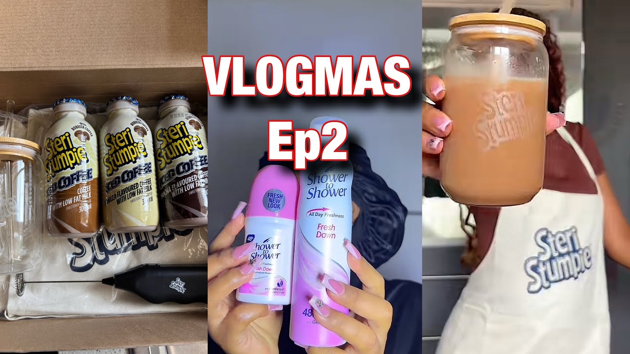 VLOGMAS ep2: cooking, campaign unboxing, BTS of a campaign shoot ||SOUTH AFRICAN YOUTUBER
