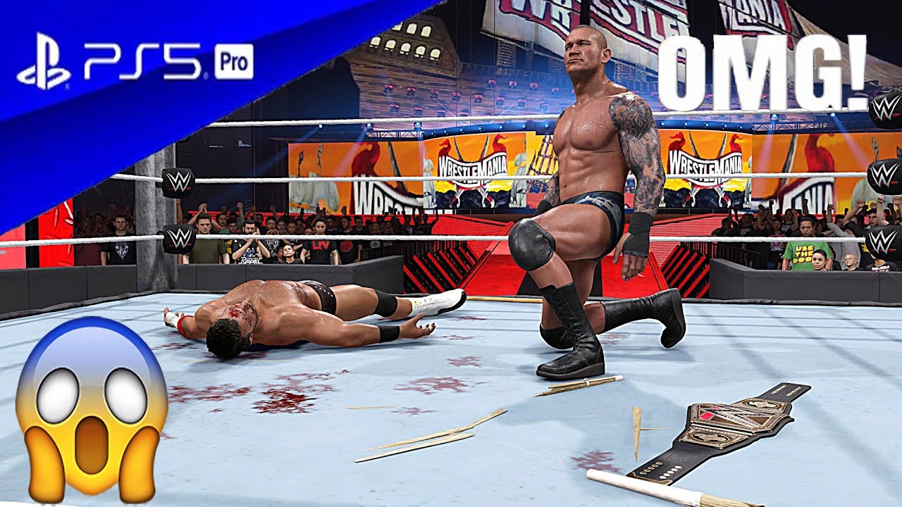 WWE 2K25- Randy Orton vs LA Knight - WWE UNDISPUTED CHAMPIONSHIP - KILLER MODE - WWE 2K25 GAMEPLAY