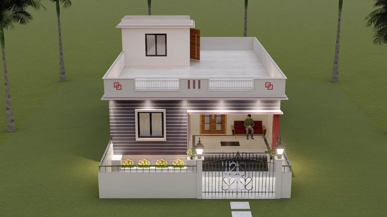 सबसे अच्छा नक्शा  II 3 कमरो का घर II simple House Design II Beautiful Home Plan Idea @My Home Plan