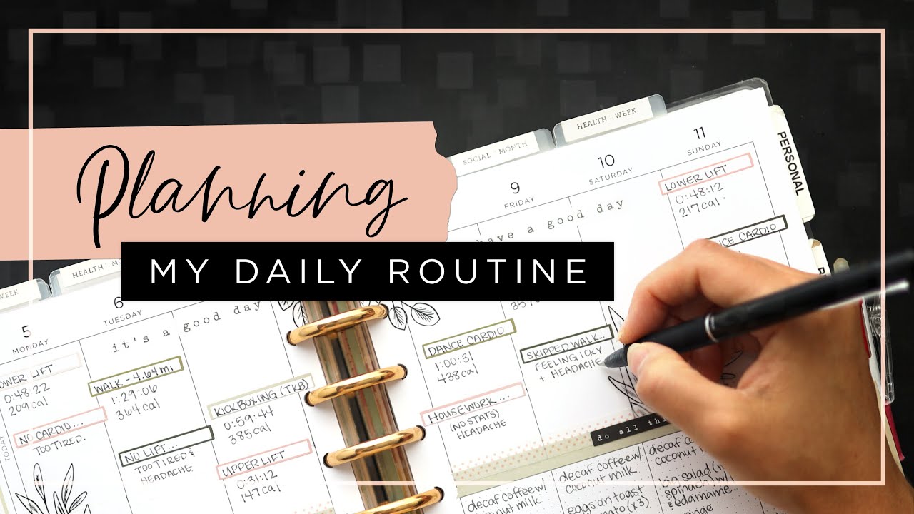 My Daily Planning Routine :: Catch-All Classic Happy Planner Setup