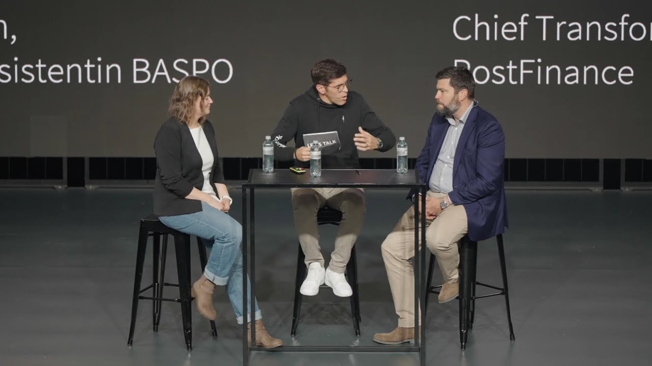 Panelgespräch mit Andrea Dettling & Ron Schneider - moderiert von Beni Huggel