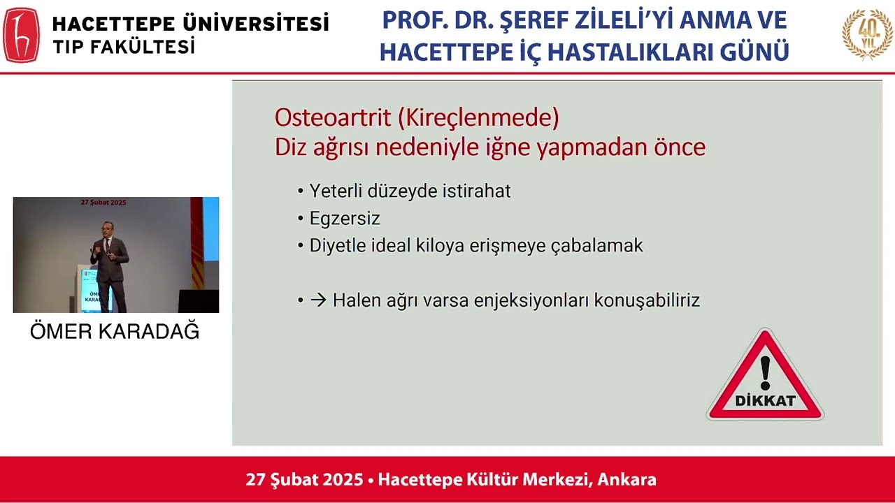 Eklem İçi Enjeksiyon - Ömer Karadağ