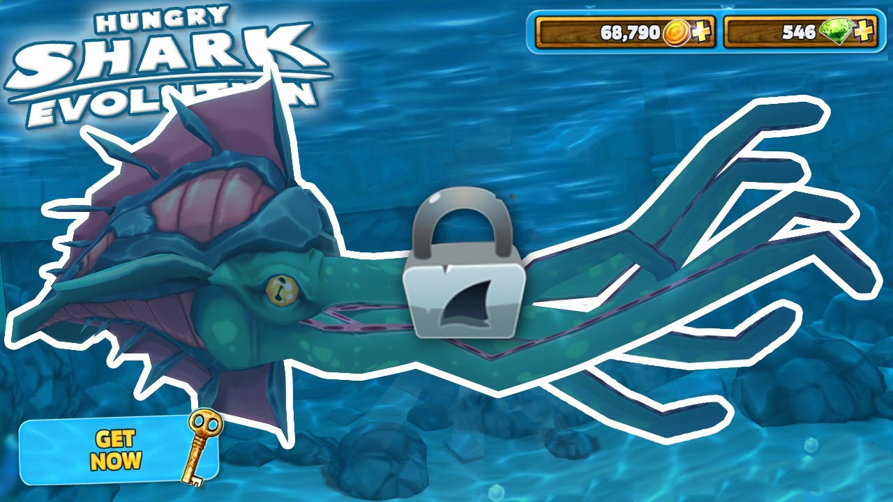 New KRAKEN Kaiju Unlocked!!! - Hungry Shark Evolution | HD