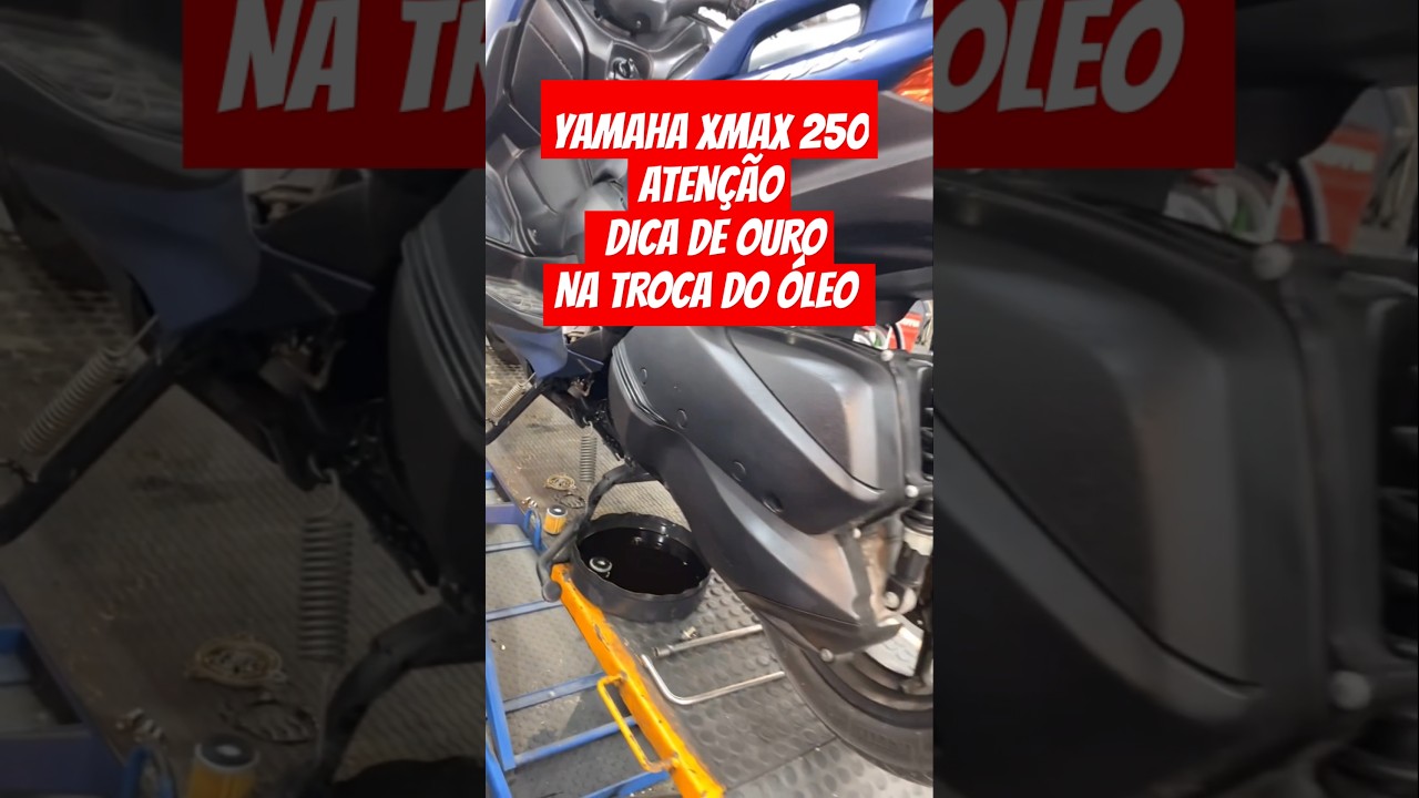 XMAX 250 Filtro de &oacute;leo, s&oacute; o original #yamaha #xmax250 #yamahaxmax250 #yamahaxmax #scooterlife #fyp