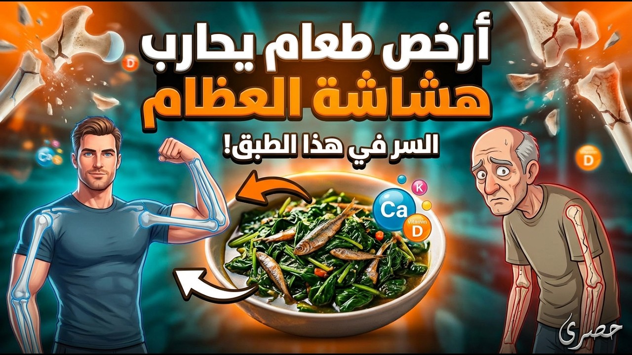 أرخص طعام قد يدعم كثافة العظام ويقلل خطر الهشاشة