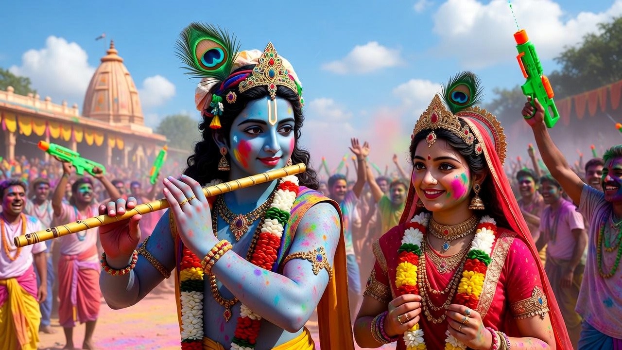 राधे राधे होली स्पेशल | वृंदावन रंग महोत्सव | Krishna Bhajan 2026