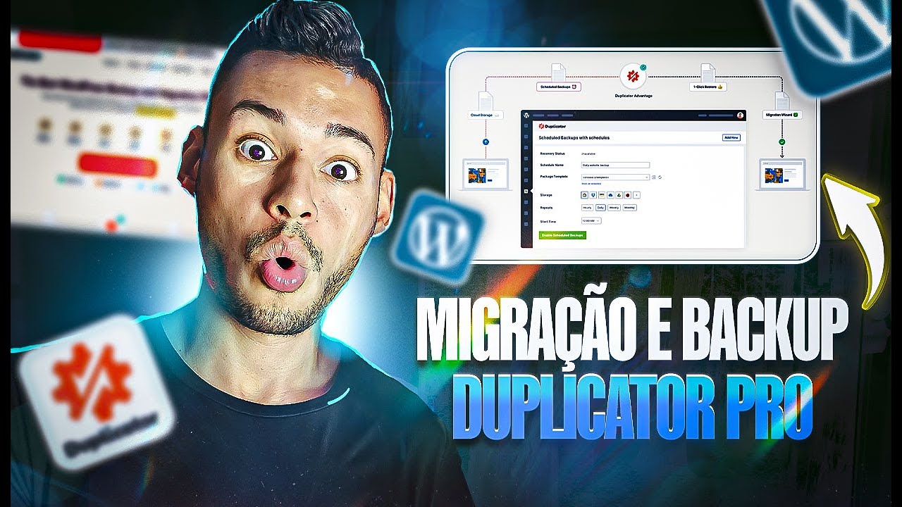 Como CLONAR, MIGRAR E FAZER BACKUP do Seu Site WordPress (DUPLICATOR PRO)