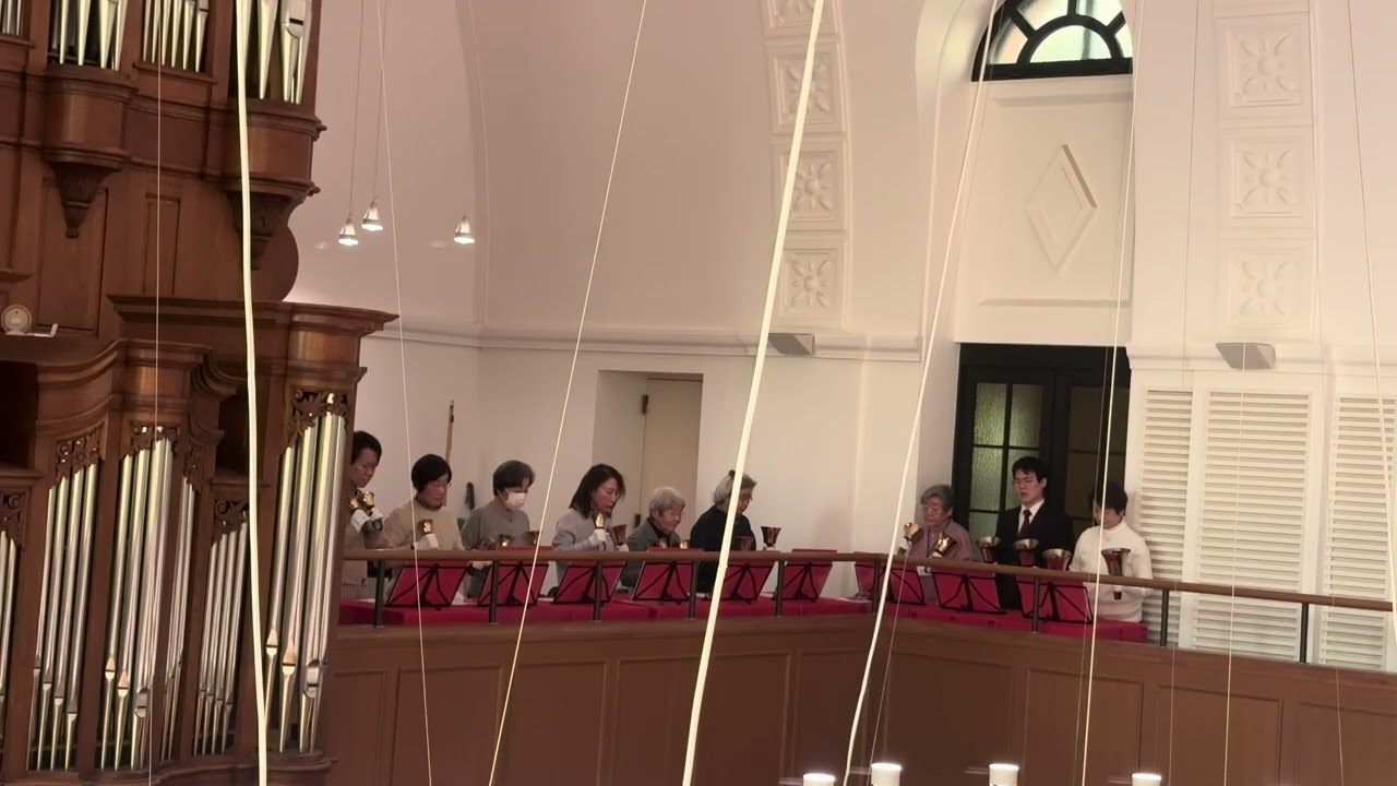 ［ハンドベル］信仰こそ旅路を　　讃美歌21-458             ハンドベルベルクワイア栄光　神戸栄光教会