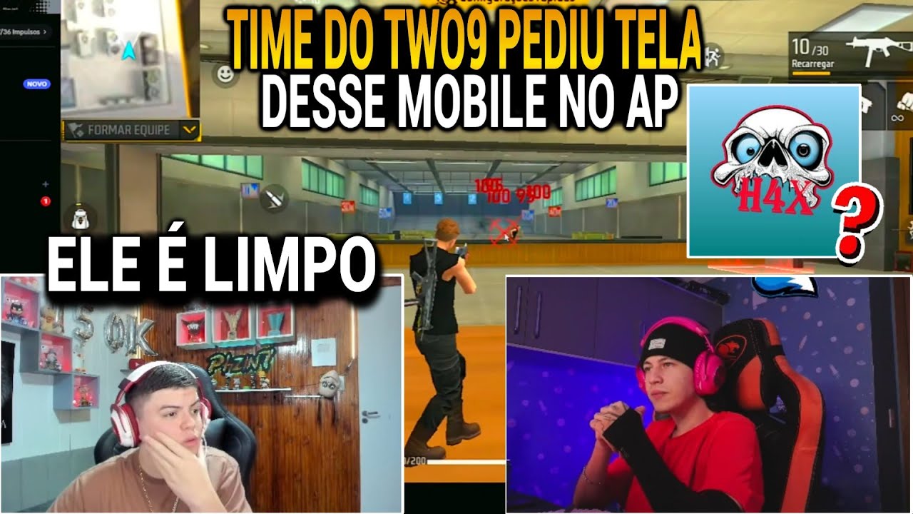 TIME DO TWO9 PEDIU TELA DESSE MOBILE QUE ESTAVA JOGANDO COM O PHZIN, ESTAVA DE XIT??