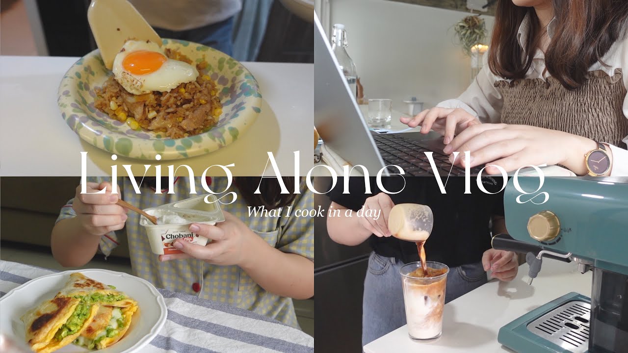 What I cook in a day living alone in Malaysia 👩🏻‍🍳 🍝 Easy meal preps ✨