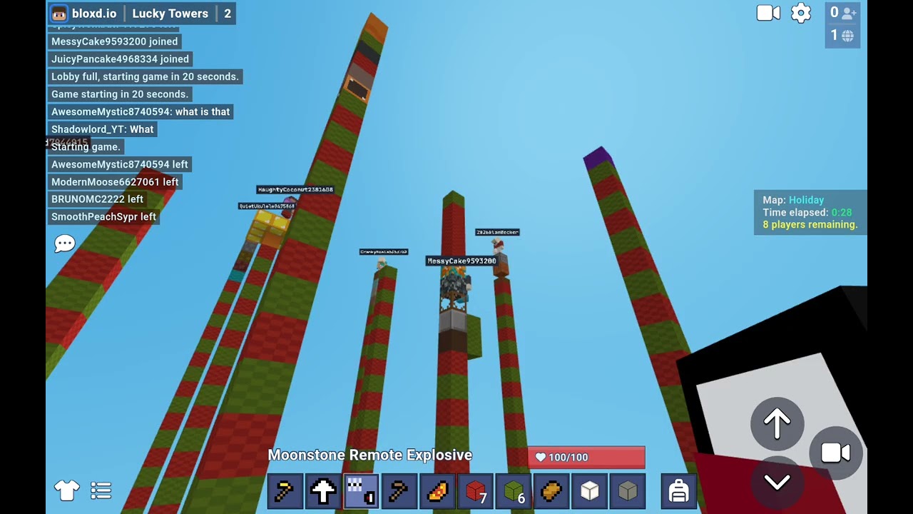 Lucky towers with shadow!