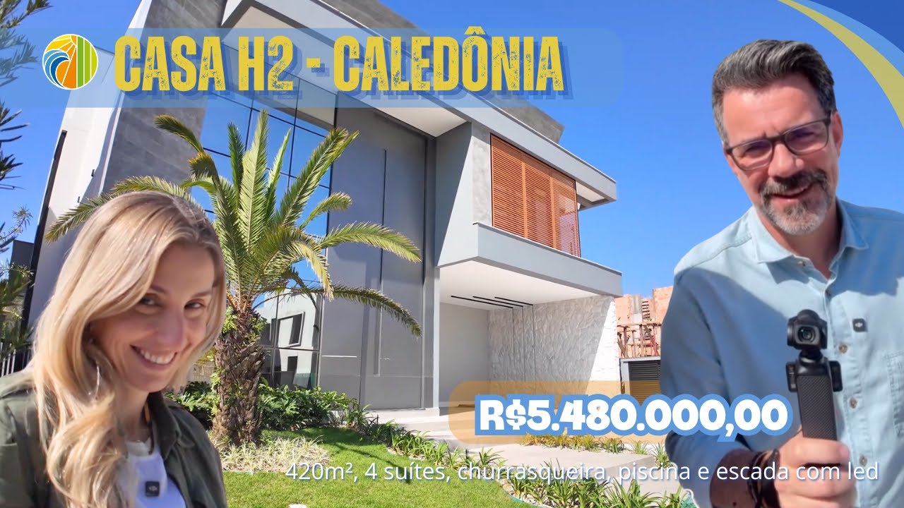 Casa H2 no Caledônia, recém finalizada.
