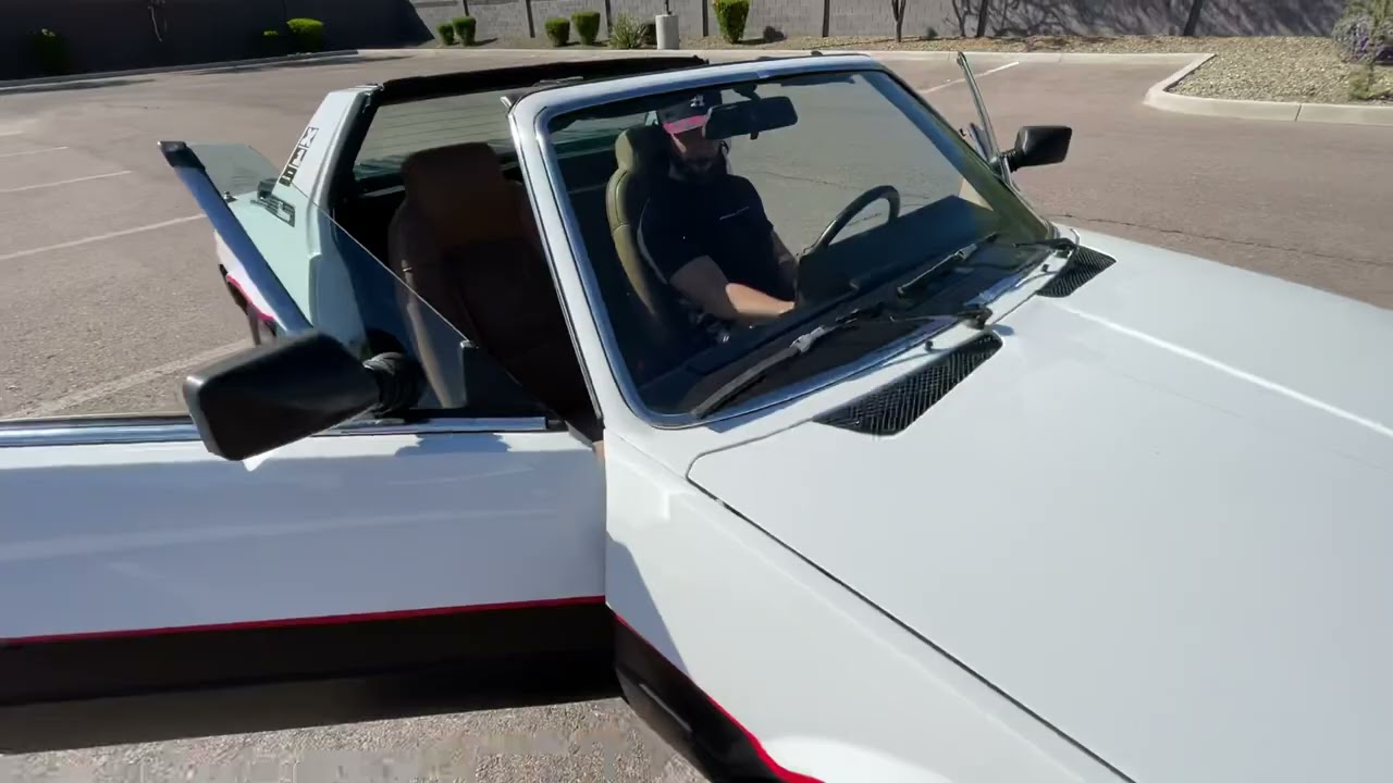 1981 Fiat X1/9 Interior