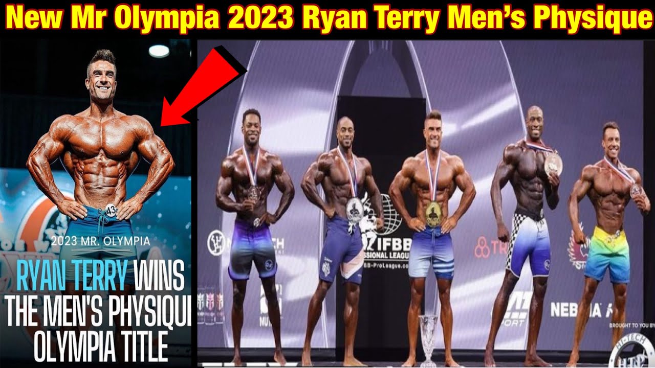 New Mr Olympia 2023 Men's physique Ryan Terry. brandon hendrickson Lost Mr Olympia 2023 Live