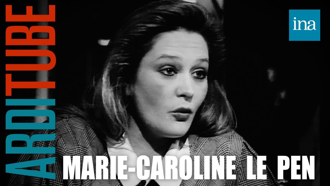 Marie Caroline Le Pen chez Thierry Ardisson 