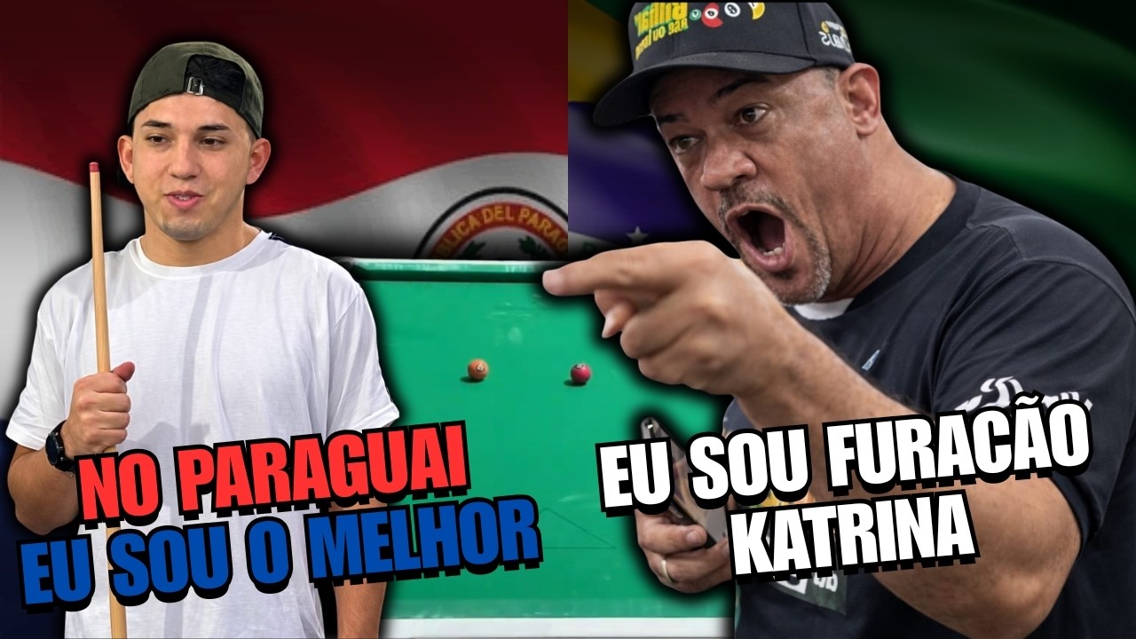 KATRINA DESAFIOU O MELHOR JOGADOR DO PARAGUAI!