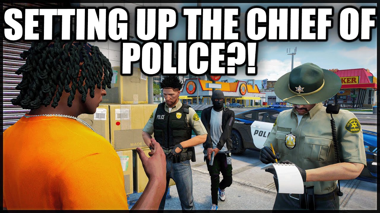 Setting Up The Chief Of Police?! | GTA RP | GrizzleyWorld Chiraq