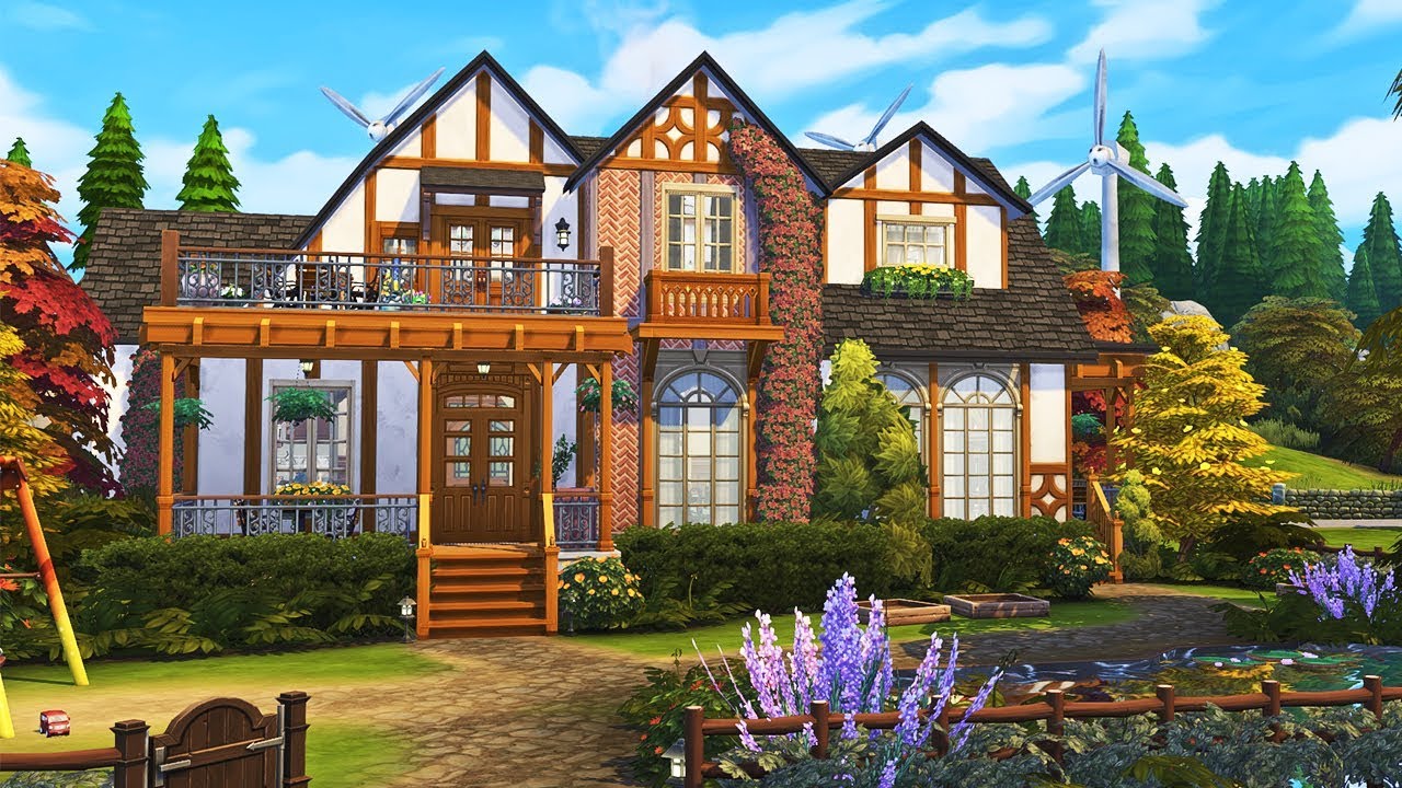 The Munch's Family Home || The Sims 4: Speed Build