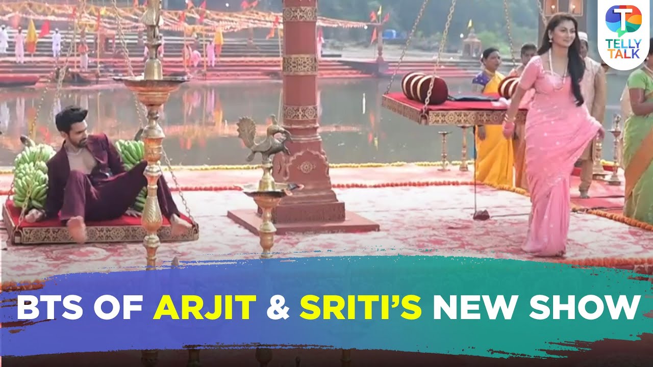 Arjit Taneja & Sriti Jha shoot for their NEW show Kaise Mujhe Tum Mil Gaye