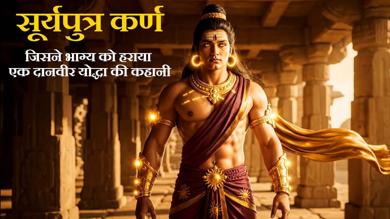 कर्ण: सूर्यपुत्र की अनकही कहानी | भाग्य, श्राप और वीरता की महाकथा