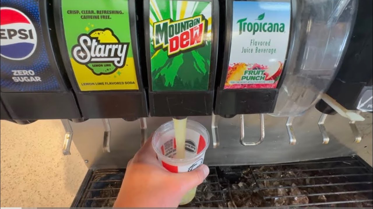 Super Awesome Soda Drink Refills POV ASMR Getting Drinks Coke Pepsi Dr Pepper Mountain Dew Sprite
