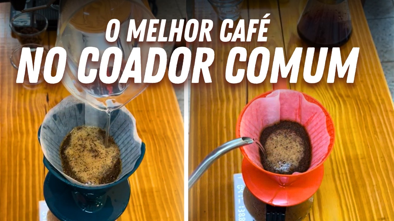 O melhor café no coador comum: Como preparar um café gostoso para tomar sem açúcar