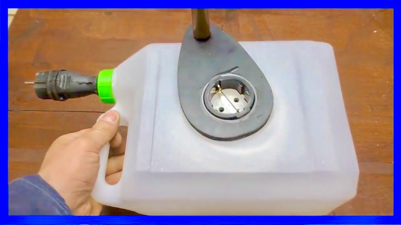 Increíble ENROLLADOR DE CABLE CASERO 🔌 hágalo usted mismo DIY ALARGADOR ELÉCTRICO