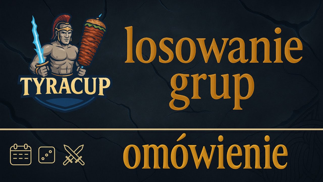 Turniej TyraCup: losowanie grup - zapisało się aż 160 zawodników! Jak znaleźć przeciwnika w grupie?