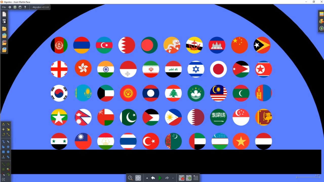 Asian Marble Race Part 1