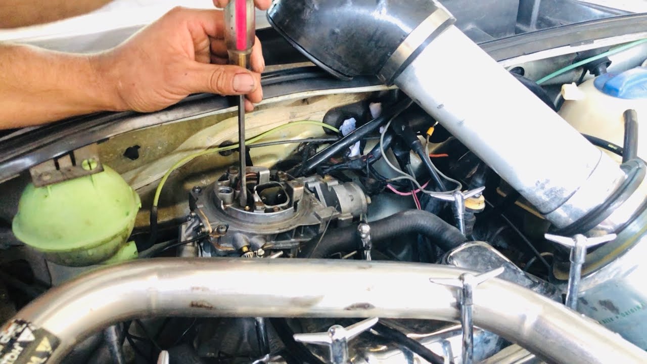Cómo lavar y dar servicio al carburador sin desarmar,