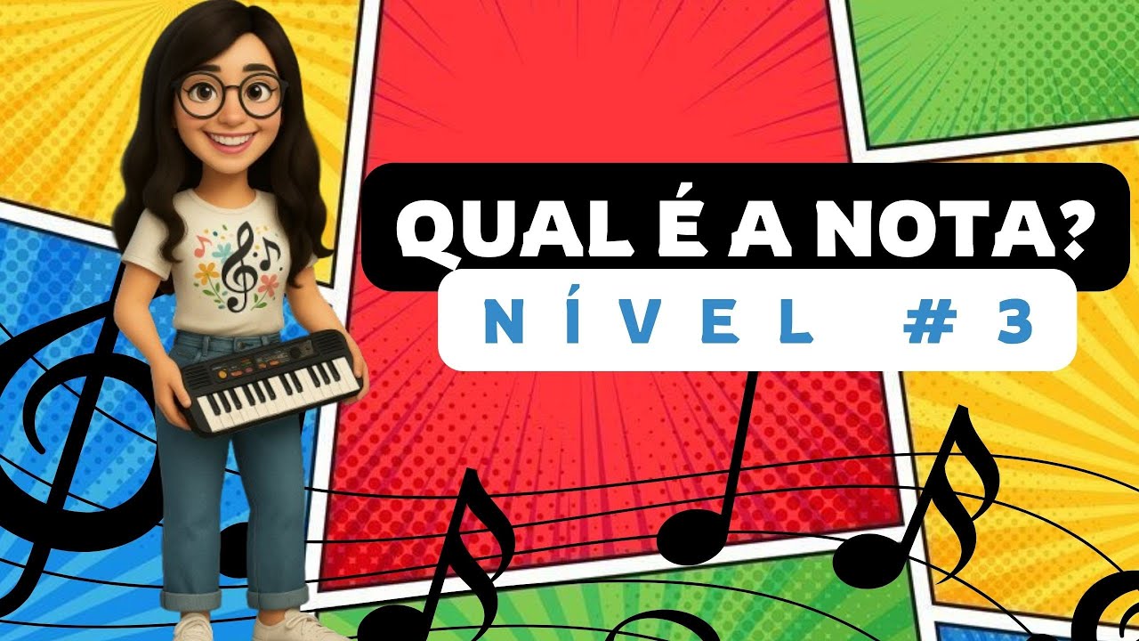 Jogo das notas musicais | Nível 3