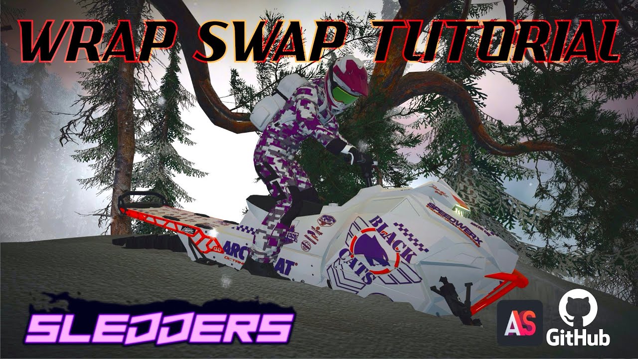 Как поменять обёртки в новом обновлении Sledders на ПК! #sledders #обновление